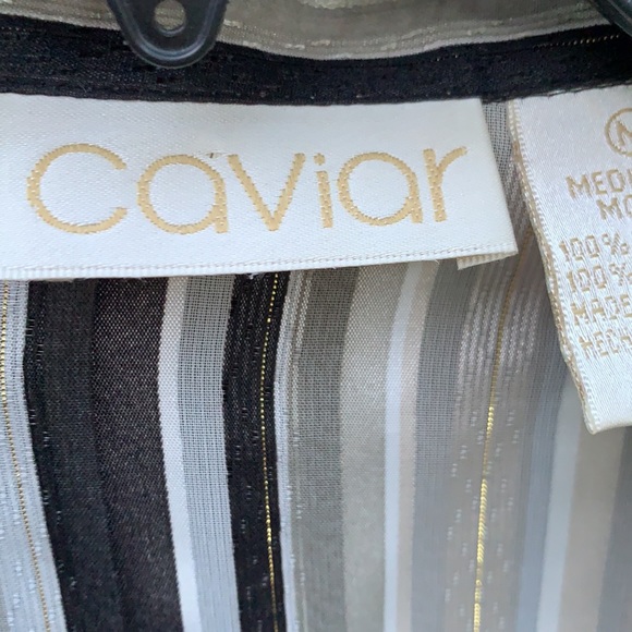 Caviar medium light button down. - Picture 2 of 4